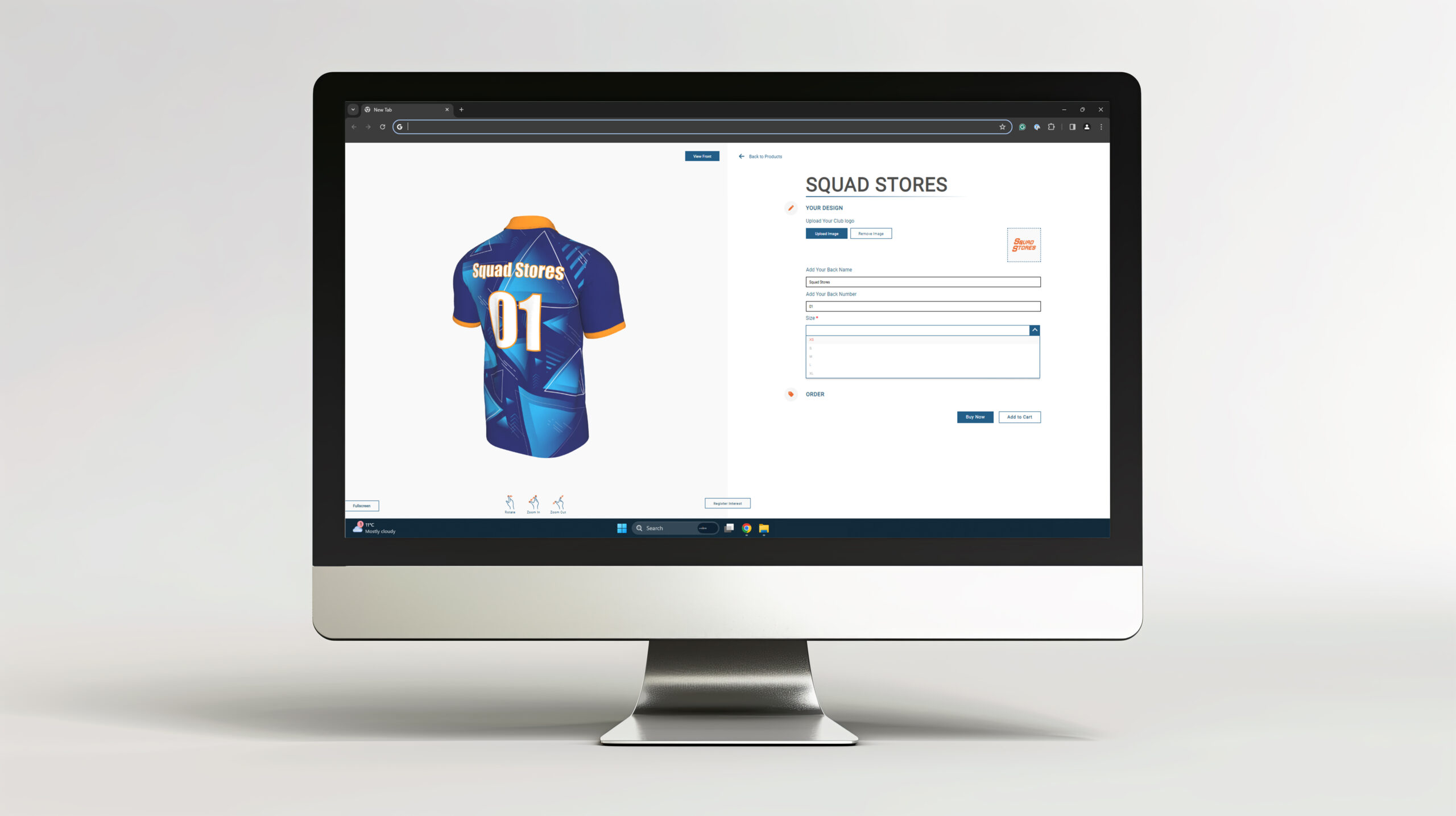 Squad Stores Front End View